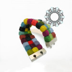 Felt bracelet / Filcowa bransoletka by tender December, Alina Tyro-Niezgoda