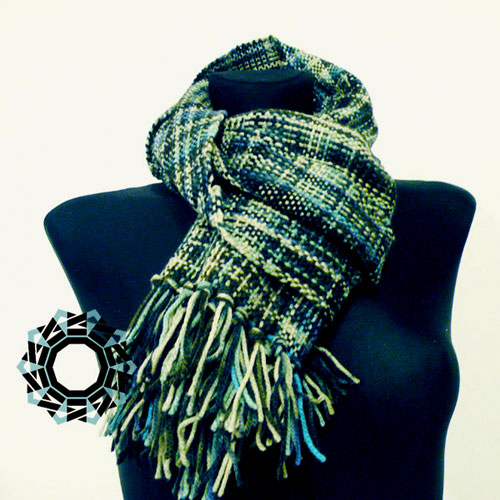Grey scarf / Szary szalik by Tender December, Alina Tyro-Niezgoda