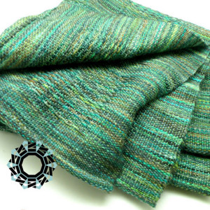 Green scarf / Zielony szalik by Tender December, Alina Tyro-Niezgoda