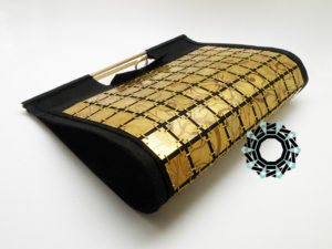 Evening metal purse / Wieczorowa torebka z metalu by Tender December, Alina Tyro-Niezgoda
