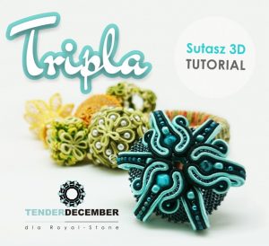 Tutorial: 3D earrings “Tripla” by Tender December, Alina Tyro-Niezgoda