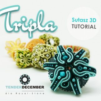 Tutorial: 3D earrings “Tripla” by Tender December, Alina Tyro-Niezgoda