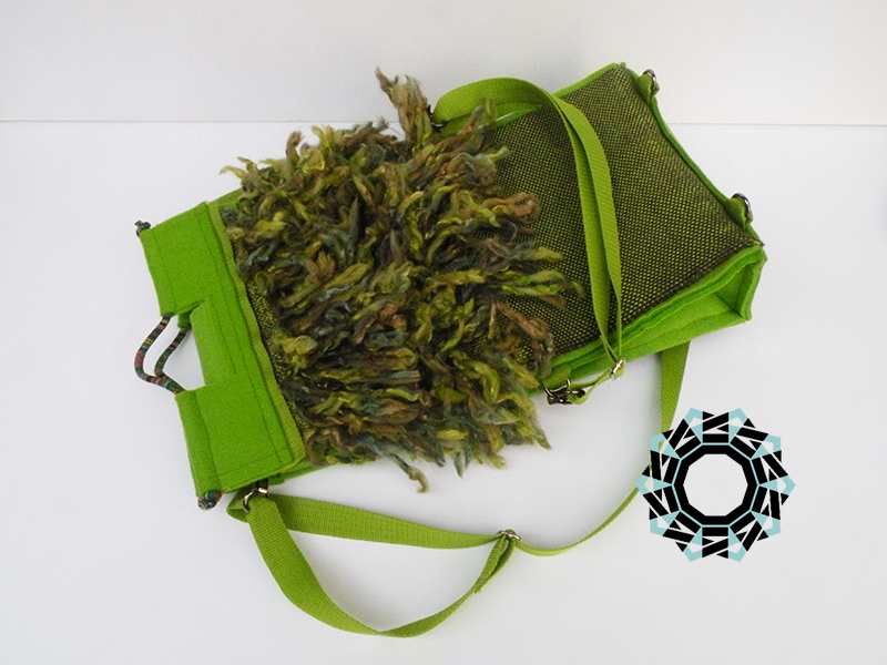 “Floki” green bag / Zielona torebka “Floki” by Tender December, Alina Tyro-Niezgoda