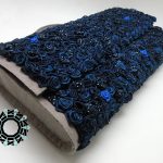 Blue rose bag / Torebka Granatowa róża by Tender December, Alina Tyro-Niezgoda