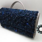 Blue rose bag / Torebka Granatowa róża by Tender December, Alina Tyro-Niezgoda
