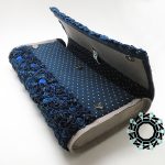 Blue rose bag / Torebka Granatowa róża by Tender December, Alina Tyro-Niezgoda
