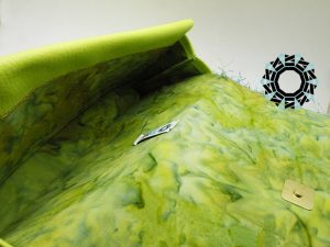 Green “Fur” for the evening bag / Torebka Zielone “futro” na wieczór by Tender December, Alina Tyro-Niezgoda