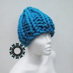 Mega-scale turquoise cap / Turkusowa czapka w mega skali by Tender December, Alina Tyro-Niezgoda