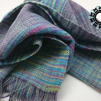 Three-coloured scarf / Szalik w trzech odcieniach by Tender December, Alina Tyro-Niezgoda