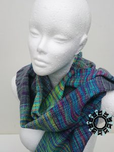 Three-coloured scarf / Szalik w trzech odcieniach by Tender December, Alina Tyro-Niezgoda