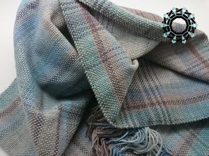 Cotton melange scarf / Bawełniany melanż, szalik by Tender December, Alina Tyro-Niezgoda