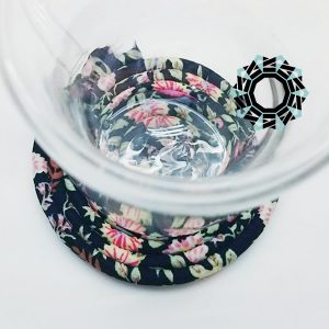 Textile drink coaster / Tekstylne podkładki pod szklanki by tender December, Alina Tyro-niezgoda