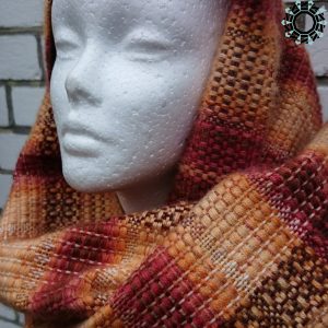 Mohair scarf in stripes / Szalik moherowy w pasy by Tender December, Alina Tyro-Niezgoda