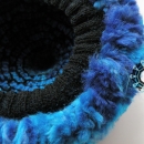 Fluffy blue cap / Puchata czapka niebieska by Tender December, Alina Tyro-Niezgoda,