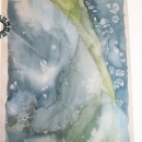 Silk painting / Malowane na jedwabiu by Tender December, Alina Tyro-Niezgoda,