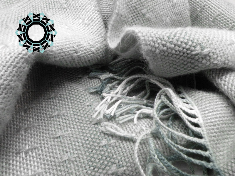 Gray scarf / Szary szalik by tender December, Alina Tyro-Niezgoda