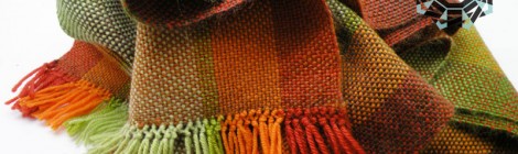 Rainbow scarf / Tęczowy szalik by Tender December, Alina Tyro-Niezgoda