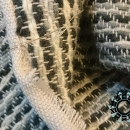 Weaved tube scarves in patterns / Kominy tkane we wzorki by Tender December, Alina Tyro-Niezgoda