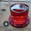 Textile drink coaster / Tekstylne podkładki pod szklanki by tender December, Alina Tyro-Niezgoda