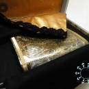 Gold, silver and transparence: bag / Torebka złota, srebrna, transparentna by Tender December, Alina Tyro-Niezgoda,